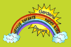 Beau message de la garderie Happy Kidz