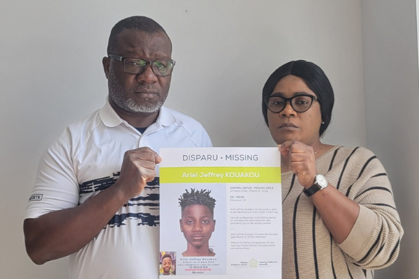 Vieillissement photo d’Ariel Kouakou, disparu depuis six ans