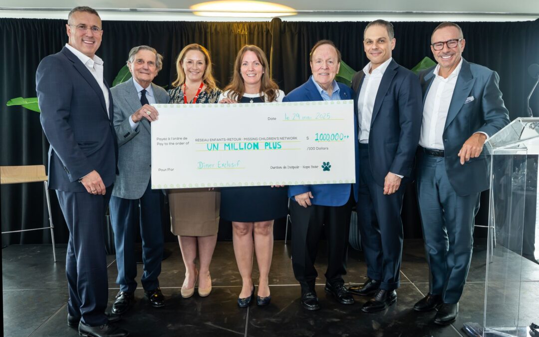 Un million pour le Réseau Enfants-Retour !
